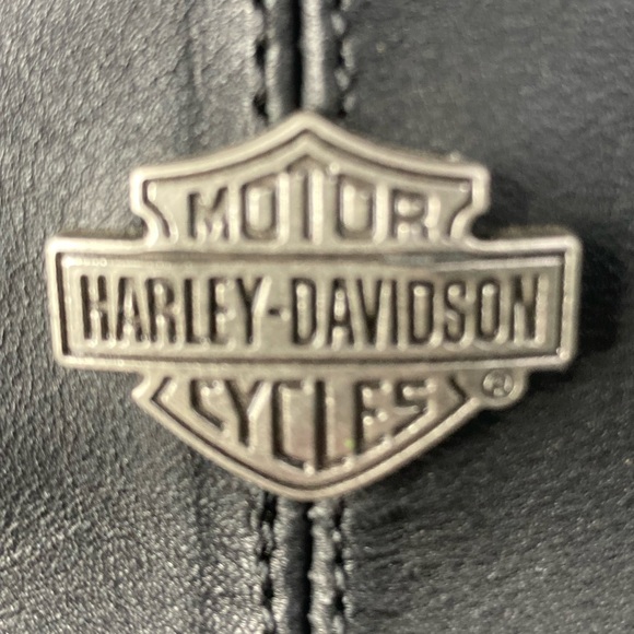 HARLEY-DAVIDSON MENS SCOUT LEATHER BOOTS - BLACK - Picture 9 of 9